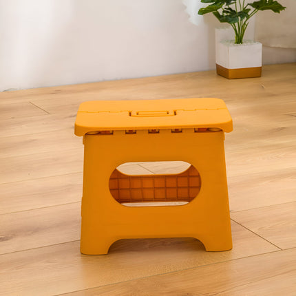 Versatile Folding Step Stool | Lightweight Plastic Design with Portable Handle for Easy Reach 6