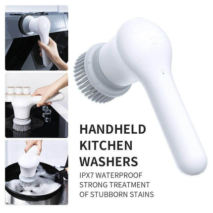 Versatile Handheld Kitchen Washing Machine with Waterproof Design | Powerful Cleaning for Stubborn Stains 0