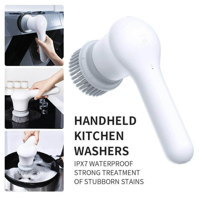 Versatile Handheld Kitchen Washing Machine with Waterproof Design | Powerful Cleaning for Stubborn Stains 0