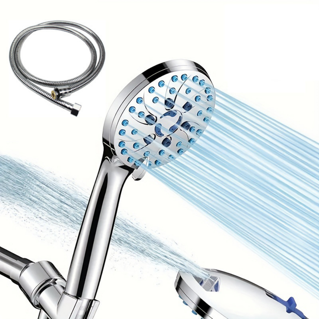 Versatile Handheld Shower Head with High Pressure & Multi Spray Settings for Ultimate Comfort 1
