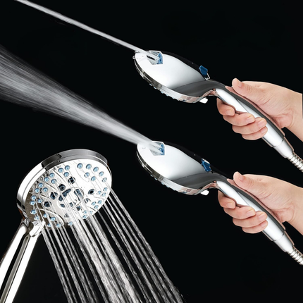 Versatile Handheld Shower Head with High Pressure & Multi Spray Settings for Ultimate Comfort 3