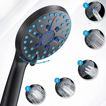 Versatile Handheld Shower Head with High Pressure & Multi Spray Settings for Ultimate Comfort 7