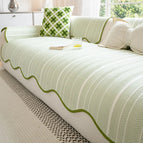 Sage Stripe / 35×35