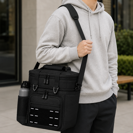 Versatile Insulated Lunch Bag with Cooling Support & Organized Storage for Adults | Ideal for Work, Picnics, and Outdoor Activities 2