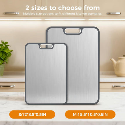 Versatile Kitchen Prep Board | Custom Cutting Board with Double-Sided Design & Juice Groove for Efficient Food Preparation 1