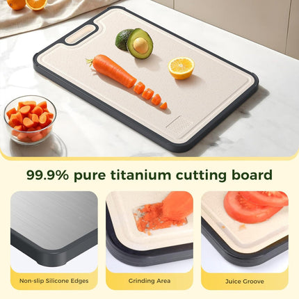 Versatile Kitchen Prep Board | Custom Cutting Board with Double-Sided Design & Juice Groove for Efficient Food Preparation 3