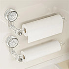 Versatile Kitchen Towel Holder with 180° Rotating Design | Drill-Free Suction Cup for Easy Access 0