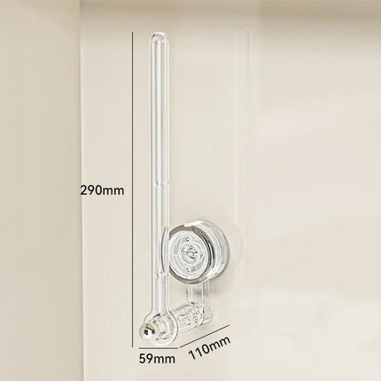 Versatile Kitchen Towel Holder with 180° Rotating Design | Drill-Free Suction Cup for Easy Access 5
