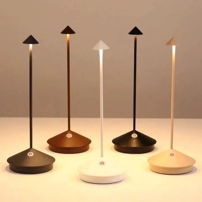 Versatile LED Lamp | Portable Rechargeable Design with Dimmable Brightness | Waterproof for Indoor and Outdoor Use 0