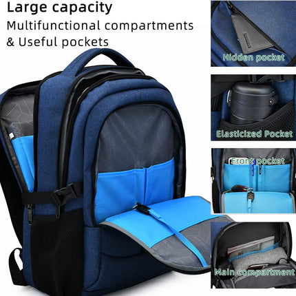 Versatile Laptop Backpack with USB Port & Anti-Theft Design | Organised Storage for Travel and Work 2