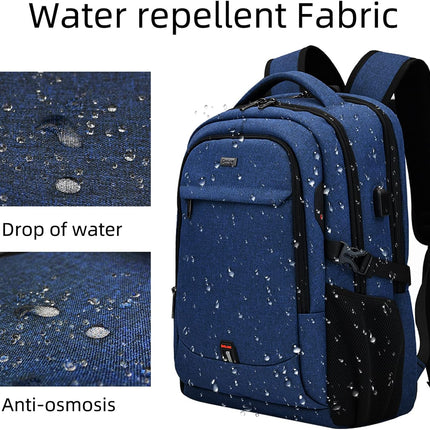 Versatile Laptop Backpack with USB Port & Anti-Theft Design | Organised Storage for Travel and Work 5