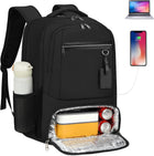 Versatile Laptop & Lunch Backpack with USB Charging Port | Waterproof Design for Travel and Work 0