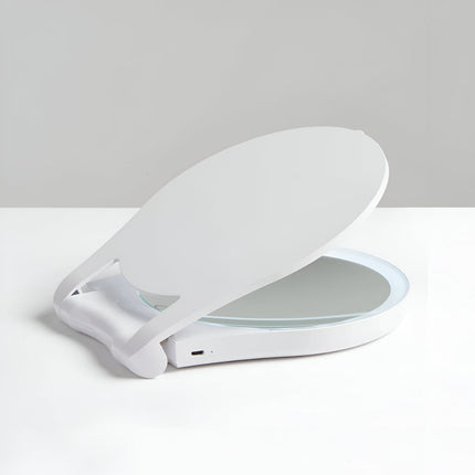 Versatile Makeup Mirror | 10X Magnification with LED Lights | Compact Design for Travel 2