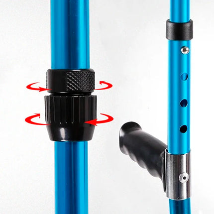 Versatile Mobility Aid | Adjustable Height with Lightweight Design | Compact and Durable for Enhanced Independence 5