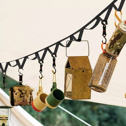 Versatile Outdoor Hanging Rope | Adjustable Length for Secure Camping & Hiking 1