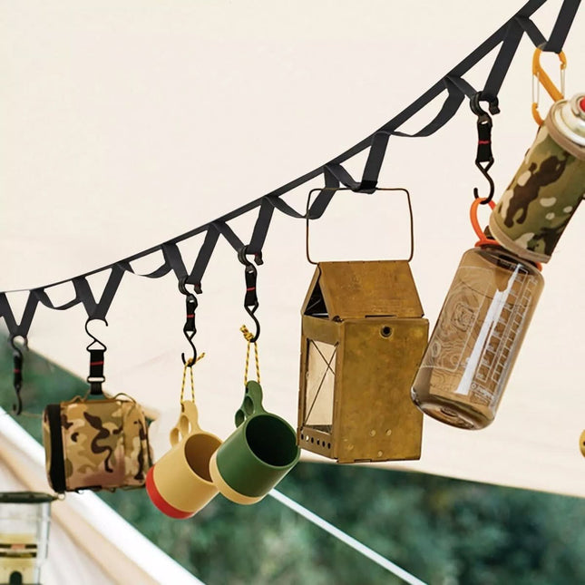 Versatile Outdoor Hanging Rope | Adjustable Length for Secure Camping & Hiking 1