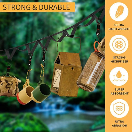 Versatile Outdoor Hanging Rope | Adjustable Length for Secure Camping & Hiking 4