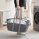 Versatile Pop-Up Laundry Basket with Breathable Mesh Panels for Easy Carrying 0