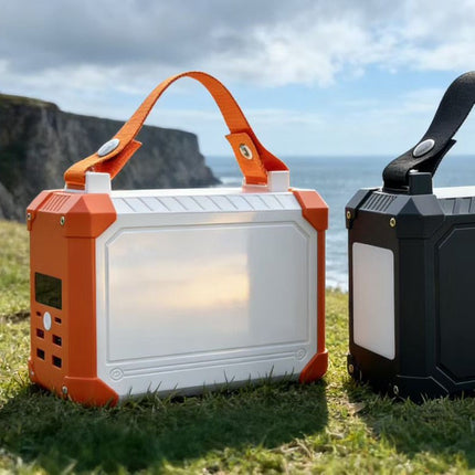 Versatile Portable LED Lamp with Rechargeable Battery & USB Ports | Weather-Resistant Outdoor Lights for Camping and Adventures 2