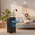 Versatile Portable Swamp Cooler | 3-in-1 Evaporative Cooling Fan with 12-Hour Timer for Comfortable Living 0