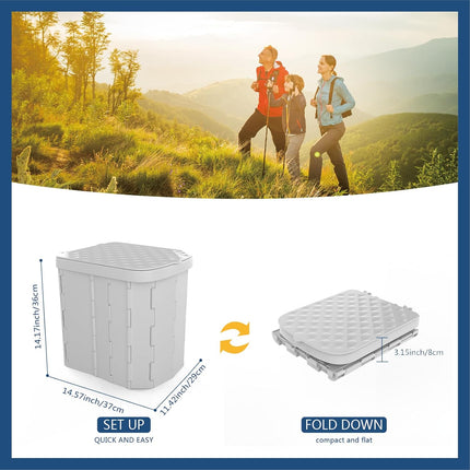 Versatile Portable Toilet for Camping with Ergonomic Design | Compact & Lightweight for Outdoor Comfort 5