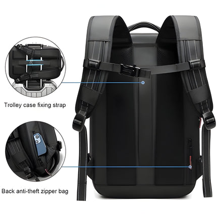 Versatile Rucksack | Travel Backpack with Internal Compression System | Adjustable Compartments for Organized Packing 5