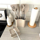 Versatile Silicone Utensil Set with 12 Essential Tools | Heat Resistant & Non-Stick for Safe Cooking 0