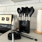 Black / 12 pieces + bucket