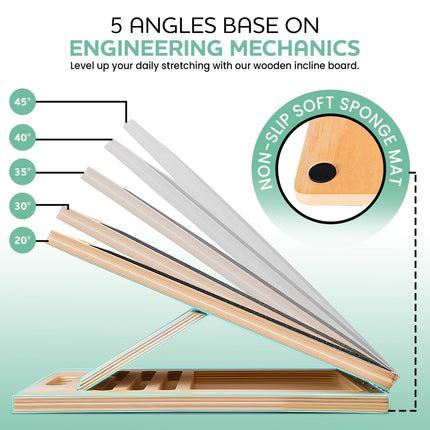 Versatile Slant Board | Adjustable Incline Board for Stretching & Mobility 2