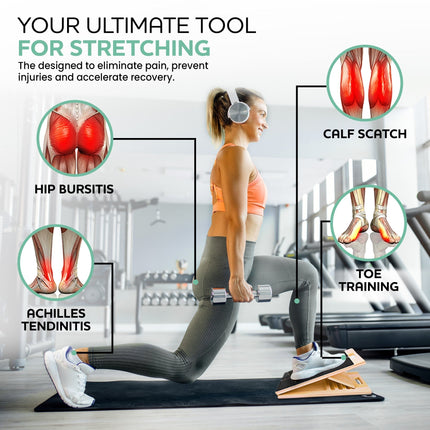 Versatile Slant Board | Adjustable Incline Board for Stretching & Mobility 3