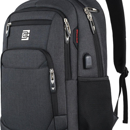 Versatile Slim Laptop Backpack with USB Charging & Anti-Theft Pocket | Water-Resistant Tech Backpack for Secure Travel 0