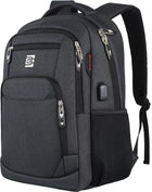 Versatile Slim Laptop Backpack with USB Charging & Anti-Theft Pocket | Water-Resistant Tech Backpack for Secure Travel 0