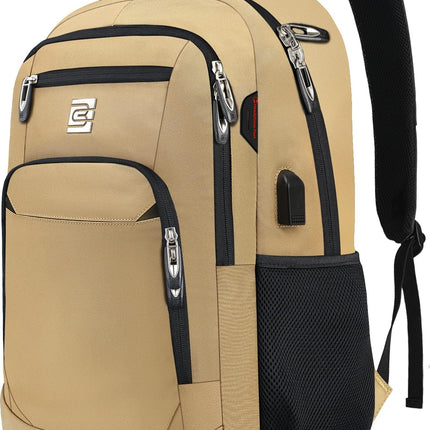 Versatile Slim Laptop Backpack with USB Charging & Anti-Theft Pocket | Water-Resistant Tech Backpack for Secure Travel 1