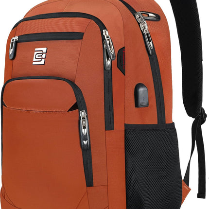 Versatile Slim Laptop Backpack with USB Charging & Anti-Theft Pocket | Water-Resistant Tech Backpack for Secure Travel 13