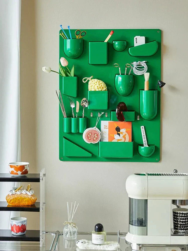 Versatile Storage Organizer | Multi-Functional Wall Hanging Rack with Eco-Friendly Design | Ideal for Home & Office Organization 1