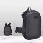 Versatile Tactical Vest Backpack with Waterproof Material & Adjustable Straps for Outdoor Adventures 0