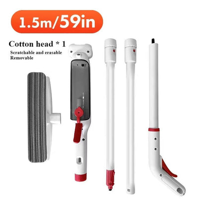 Versatile Telescopic Window Cleaner with Ergonomic Handle | Adjustable Reach for Streak-Free Shine 7