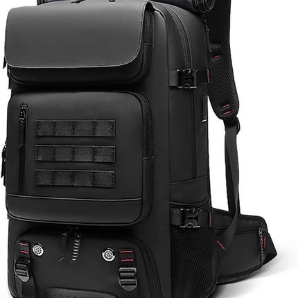 Versatile Travel Backpack | 50L Waterproof Design with USB Charging Port | Perfect Carry-On Backpack for Men 0