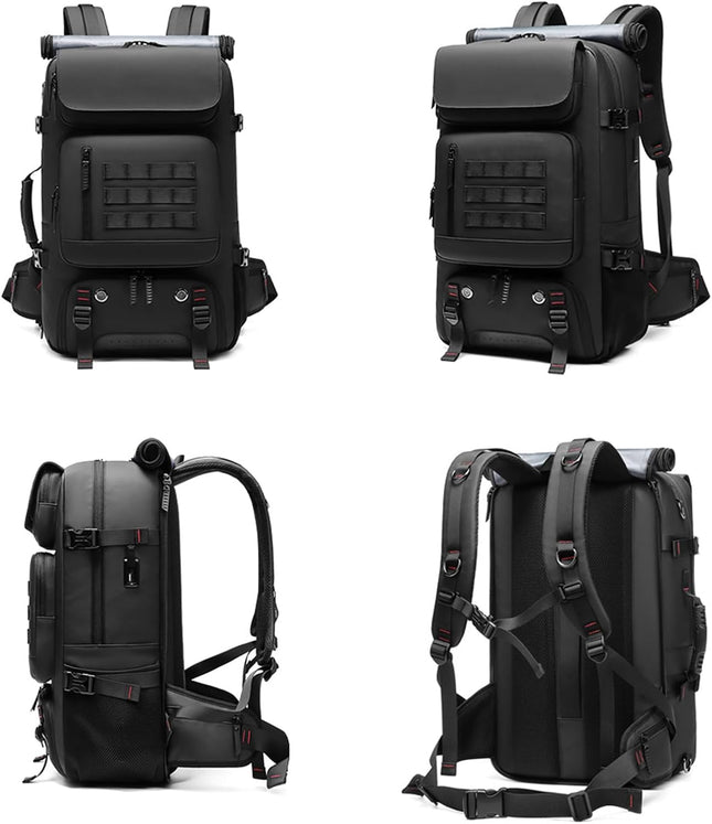 Versatile Travel Backpack | 50L Waterproof Design with USB Charging Port | Perfect Carry-On Backpack for Men 1