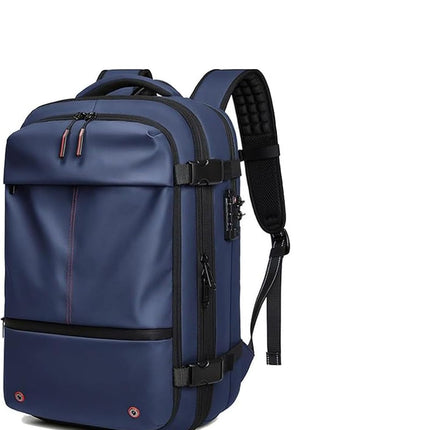 Versatile Travel Backpack | Expandable Compression Design with Anti-Theft Lock | Water-Repellent for Secure Storage 4