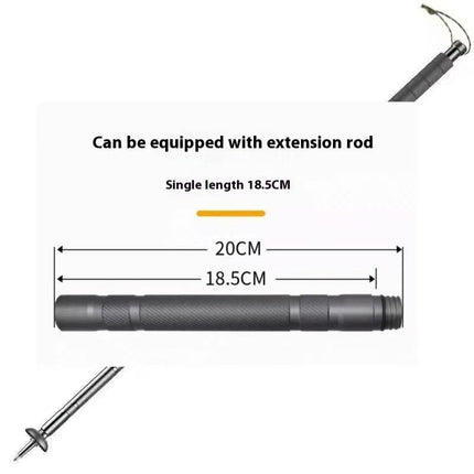 Versatile Trekking Poles | Foldable Hiking Sticks with Integrated Multitool | Compact Design for Outdoor Adventures 3