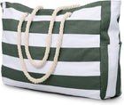 Versatile Waterproof Tote Bag with Zipped Storage for Daily Essentials 0
