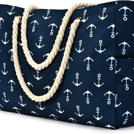 Versatile Waterproof Tote Bag with Zipped Storage for Daily Essentials 1