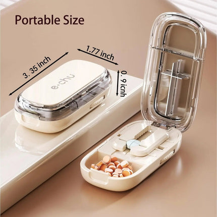 Pill Cutter with Precision Blade, Adjustable Pill Splitter for Small Pills – image 6