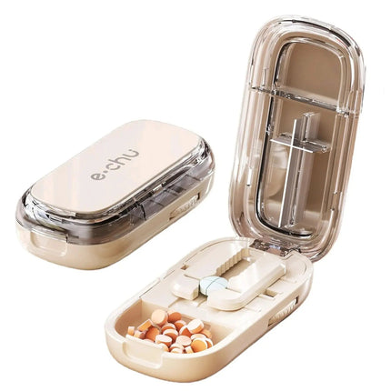 Pill Cutter with Precision Blade, Tablet Cutter for Halves and Quarters – image 7