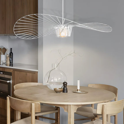 Pendant Lights for Dining Room, Large Modern Pendant Light with Fiberglass Shade – image 38