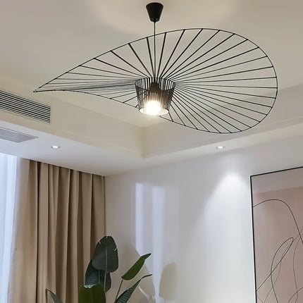 Pendant Lights for Dining Room, Large Modern Pendant Light with Fiberglass Shade – image 40