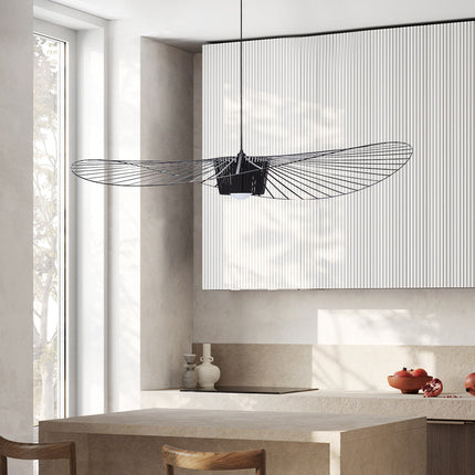Pendant Lights for Dining Room, Large Modern Pendant Light with Fiberglass Shade – image 20