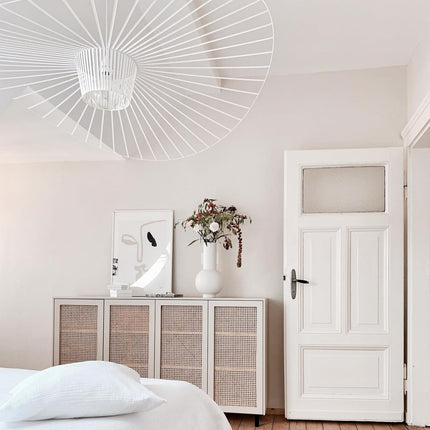 Pendant Lights for Dining Room, Large Modern Pendant Light with Fiberglass Shade – image 14