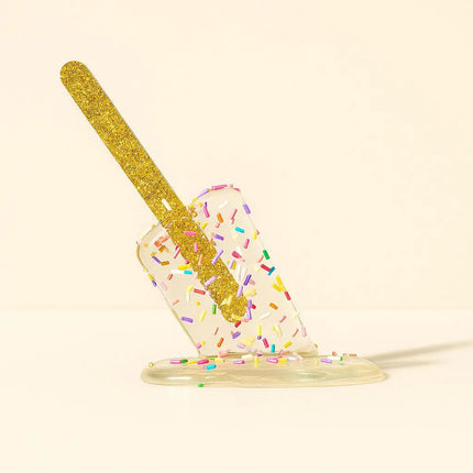 Melting Popsicle Sculpture, Popsicle Figurine for Bookshelf Decor – image 5